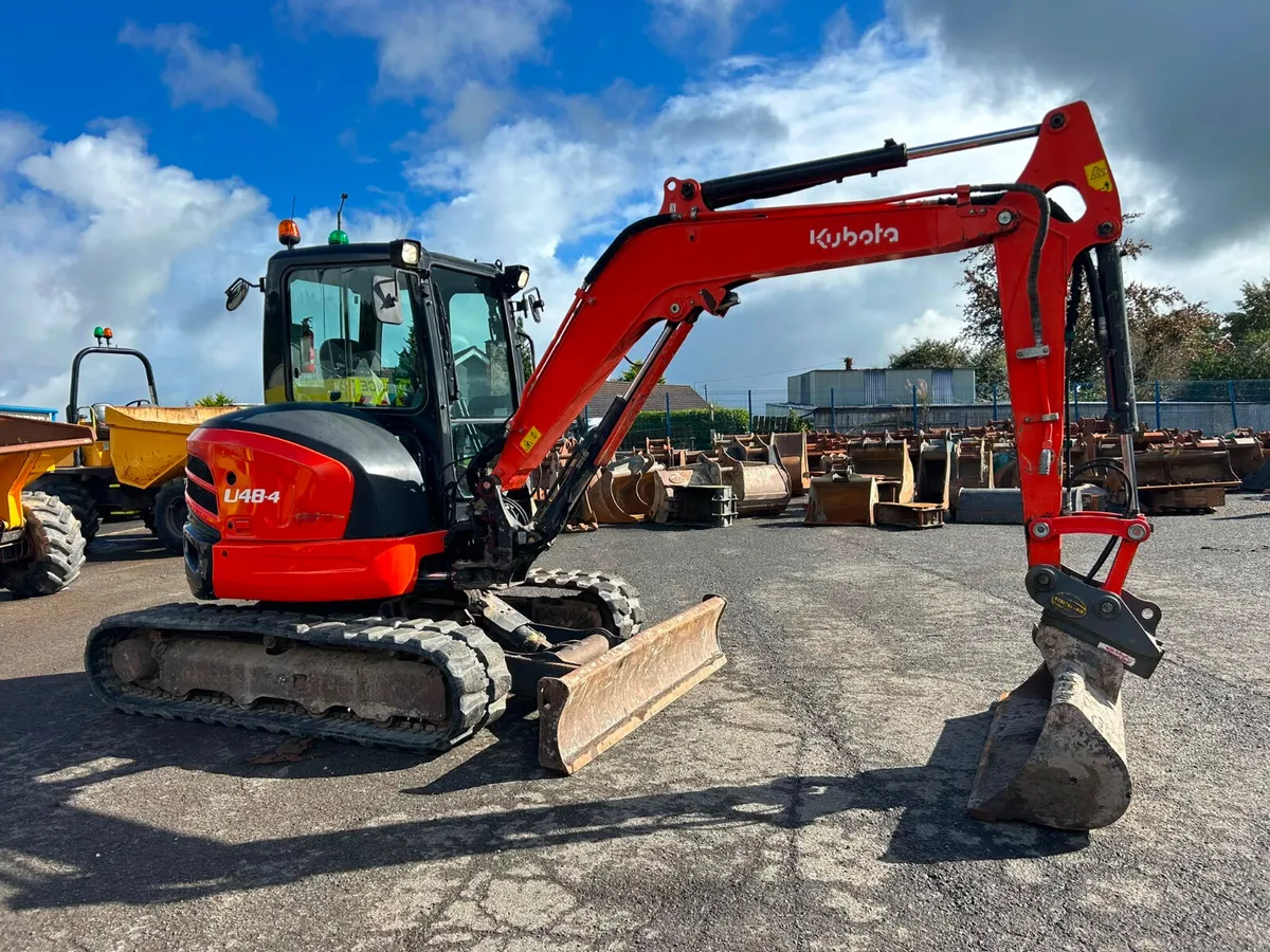 2018 Kubota U48-4 Only 5166Hrs - MULLANS - Image 3