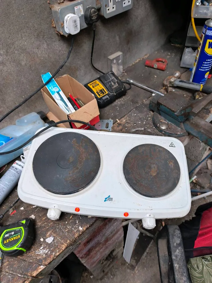 Two hobb electric cooker - Image 2