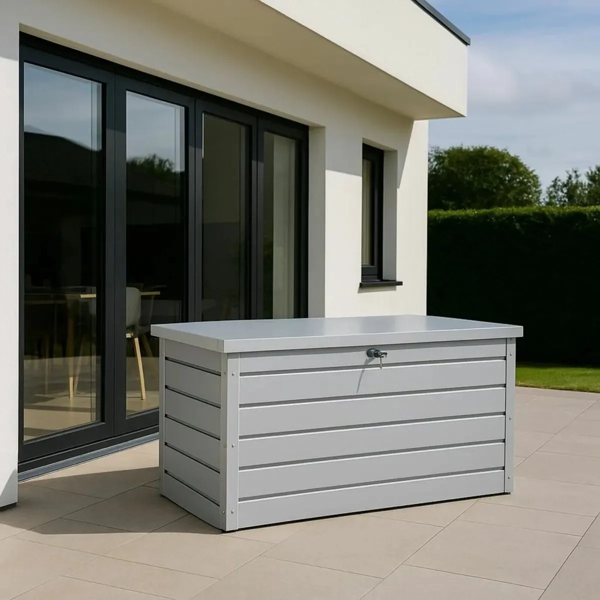🔥 770L STEEL PATIO STORAGE BOX – IN STOCK & READY - Image 1