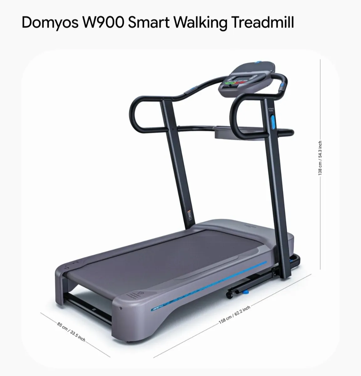 Domyos W900 Smart Treadmill - Image 3