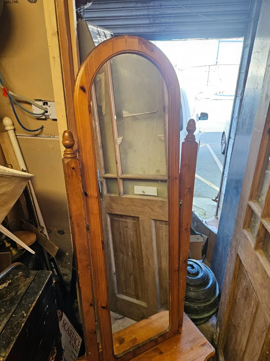 Pine Free Standing Mirror - Image 3