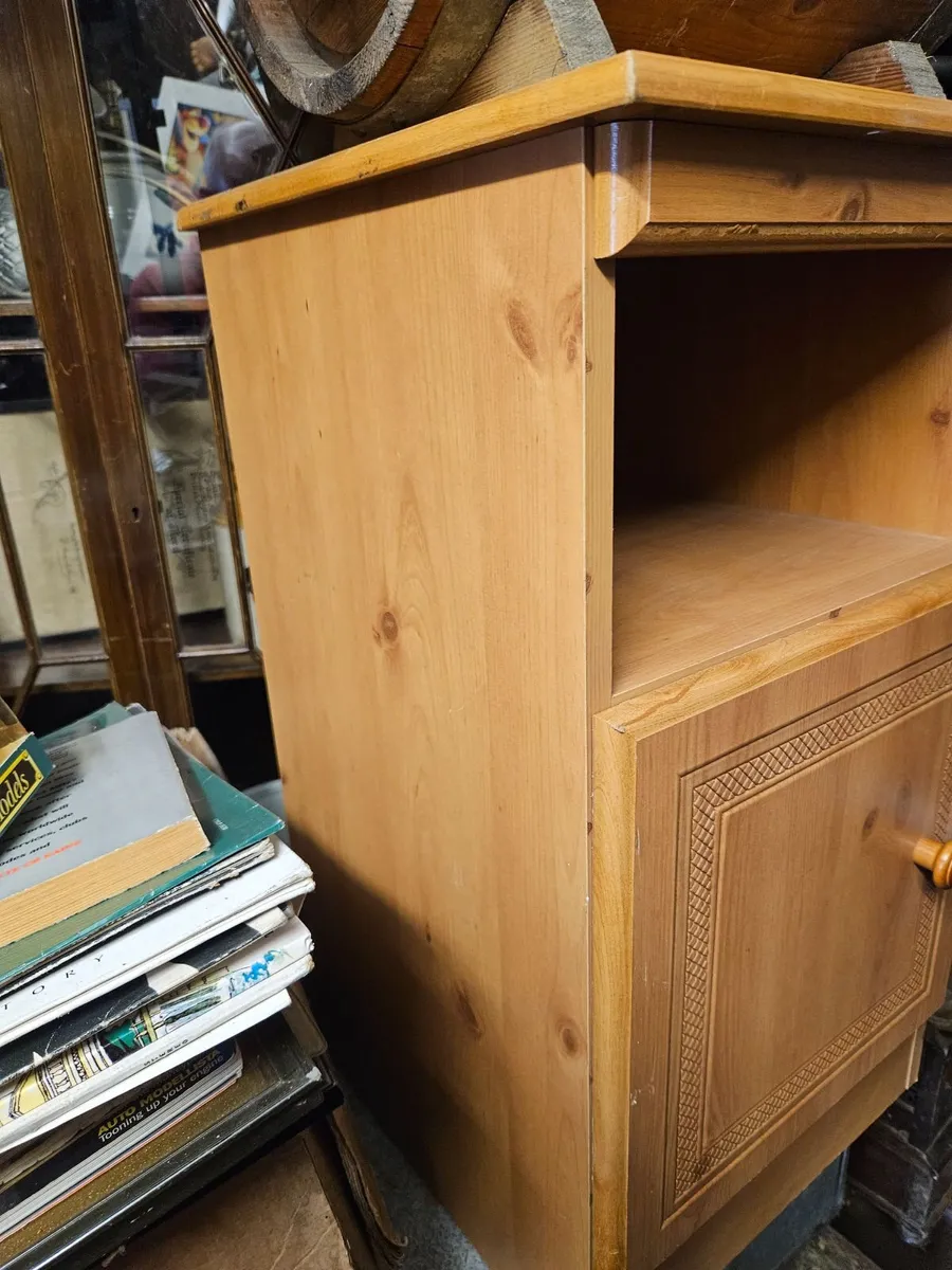 Pine Bedside Locker - Image 3