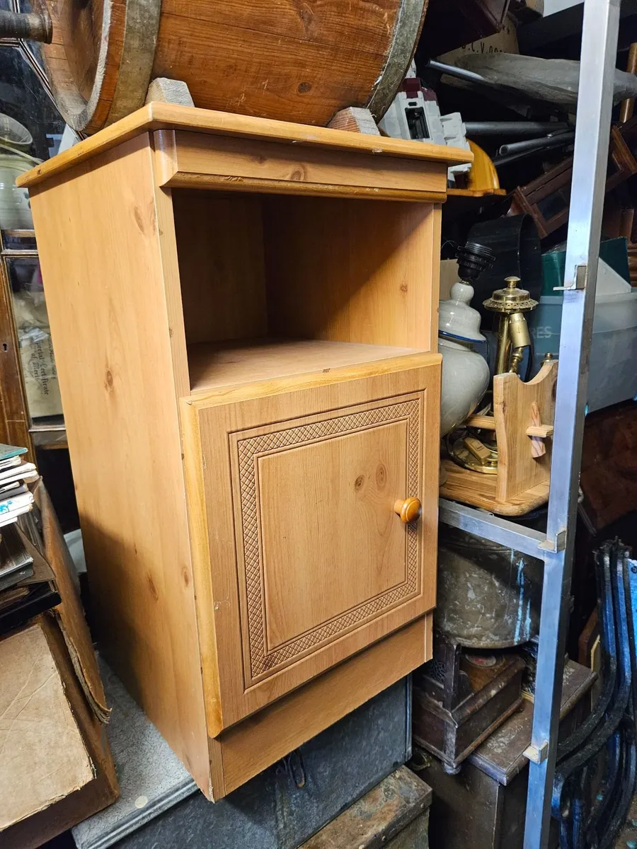 Pine Bedside Locker - Image 1