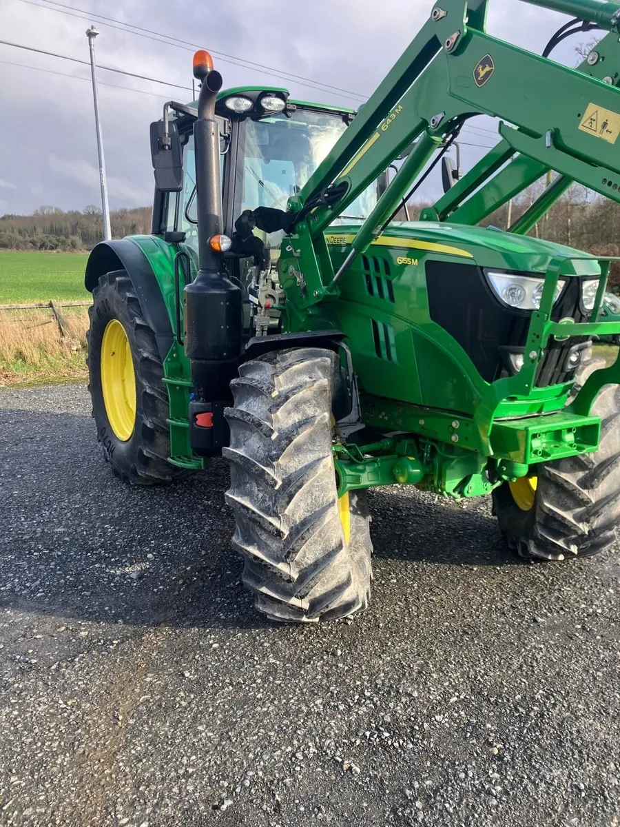 2021 John Deere 6155 M complete with Loader - Image 2