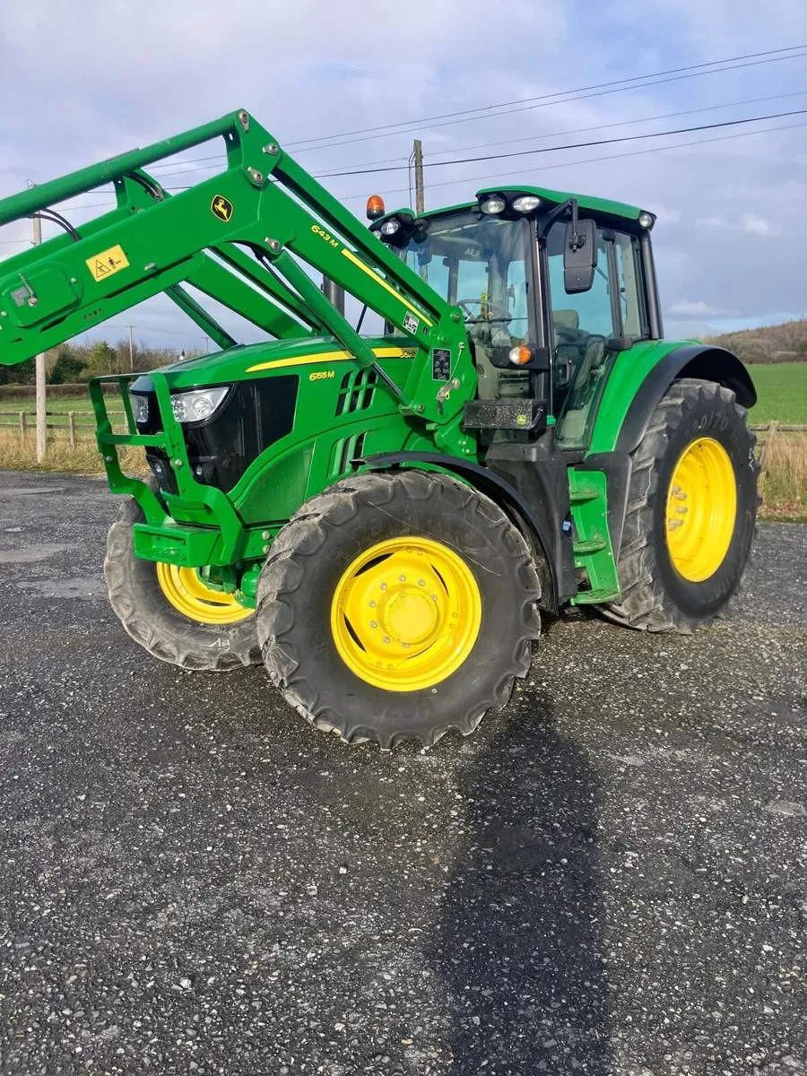 2021 John Deere 6155 M complete with Loader - Image 1