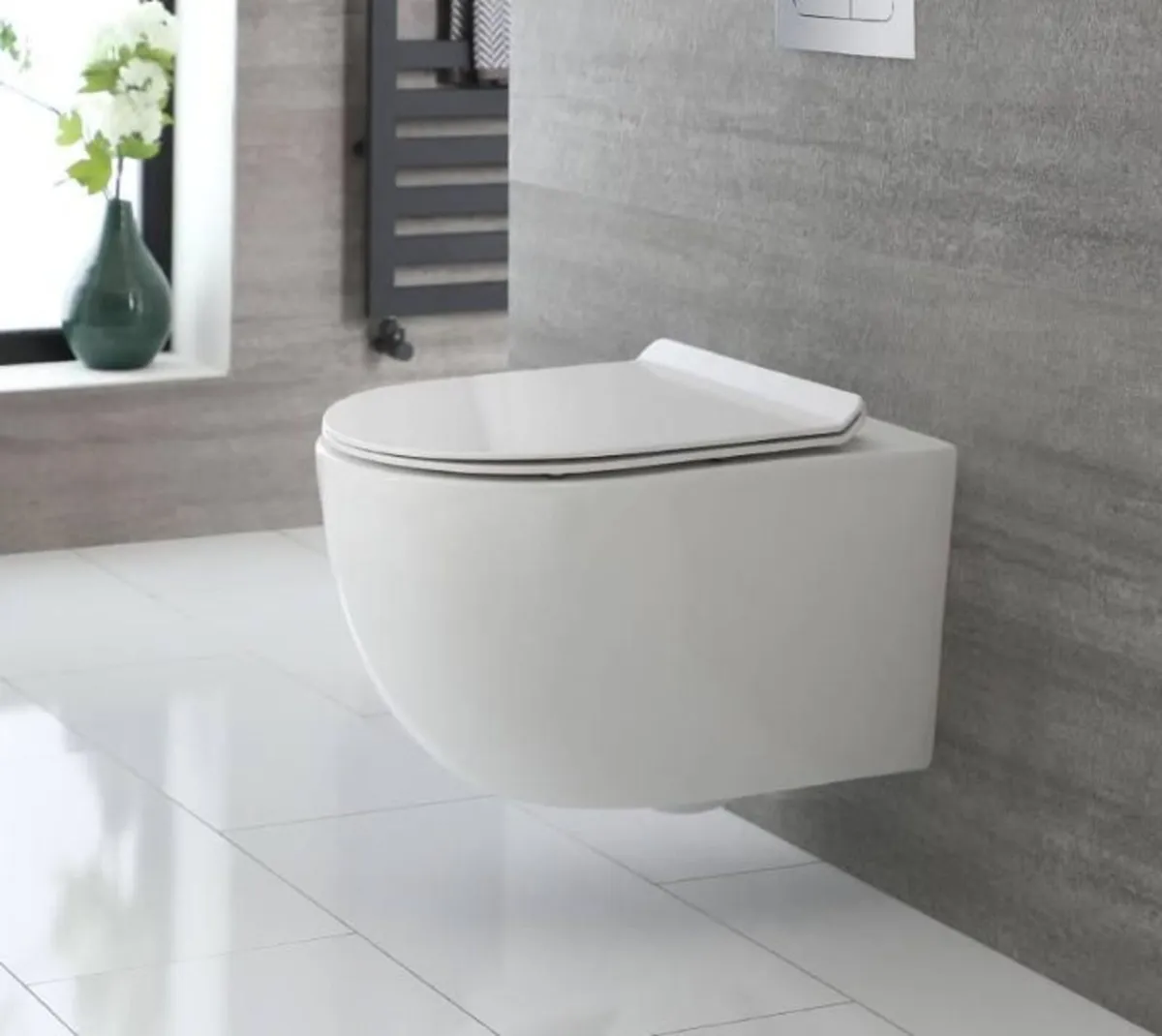 WC - Wall Hung Toilet - Image 1