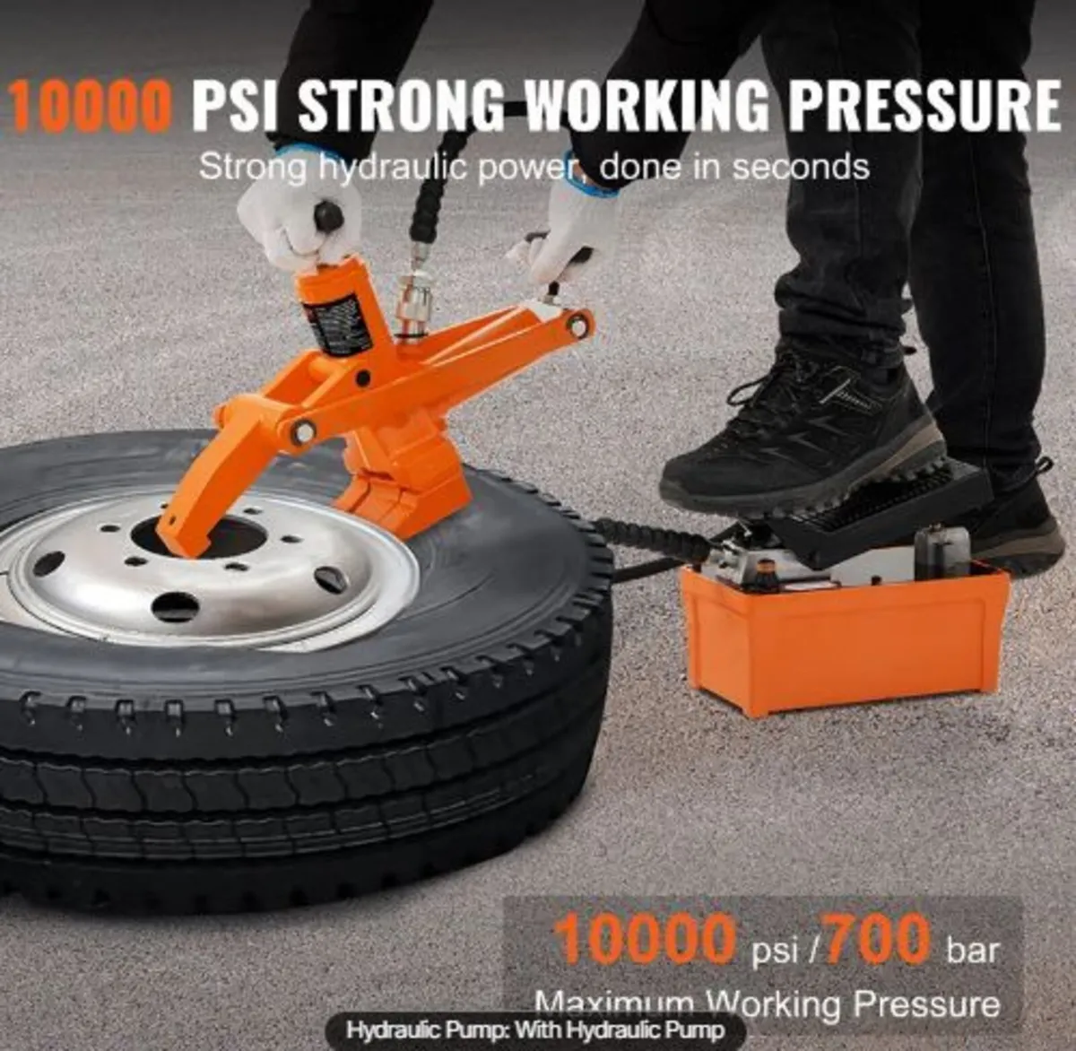 Hydraulic Tire Bead Breaker 10000 PSI Foot - Image 4