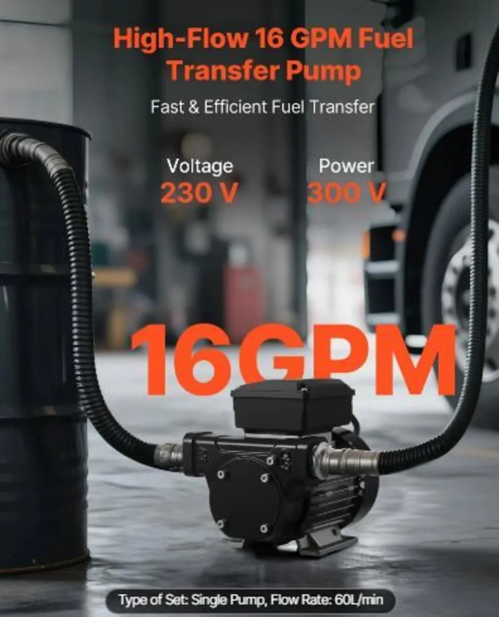 Oil Transfer Pump 230V - Image 3