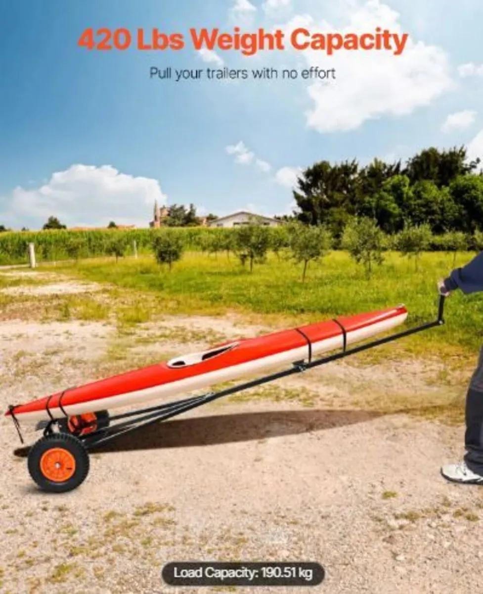 Boat Trailer Dolly, 420lbs Load Capacity - Image 3