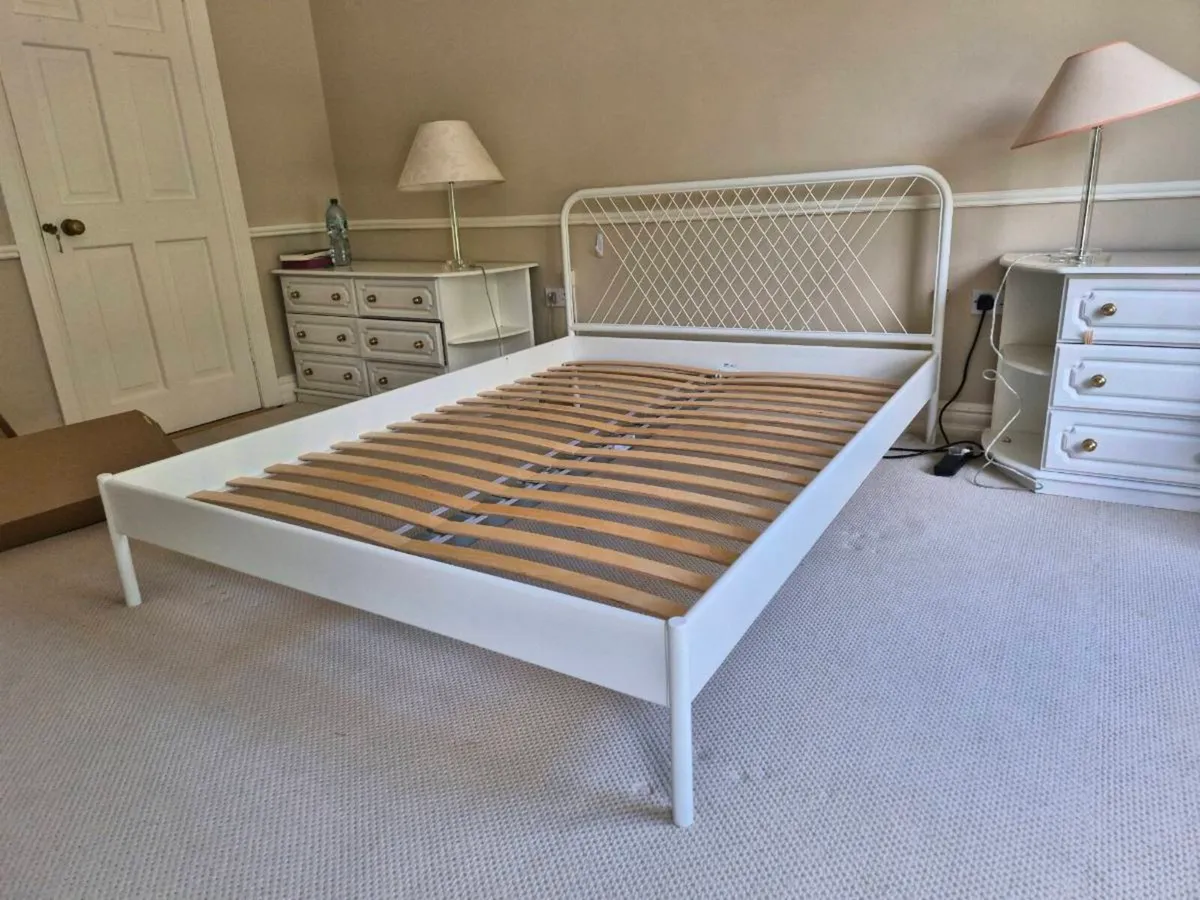 Quality Double Bed - Frame and Mattress - Image 4