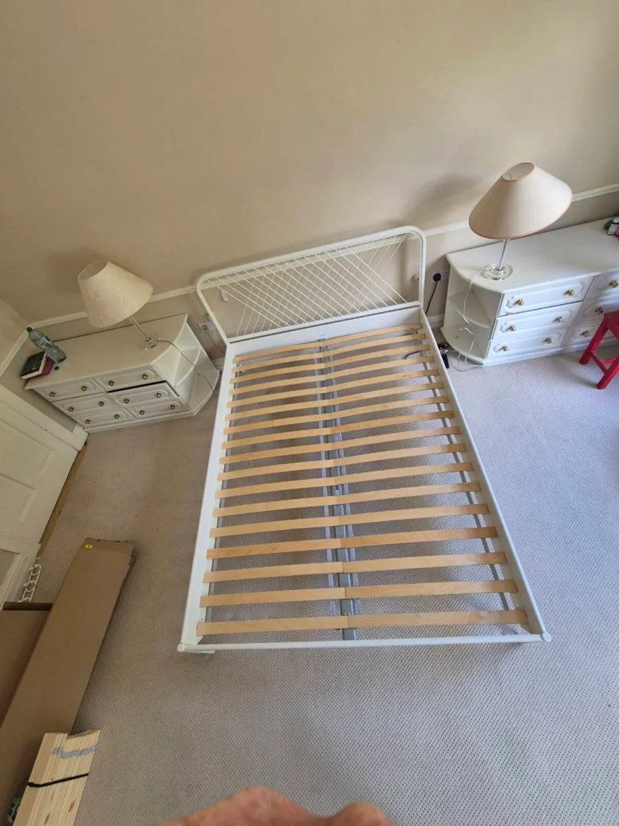 Quality Double Bed - Frame and Mattress - Image 3