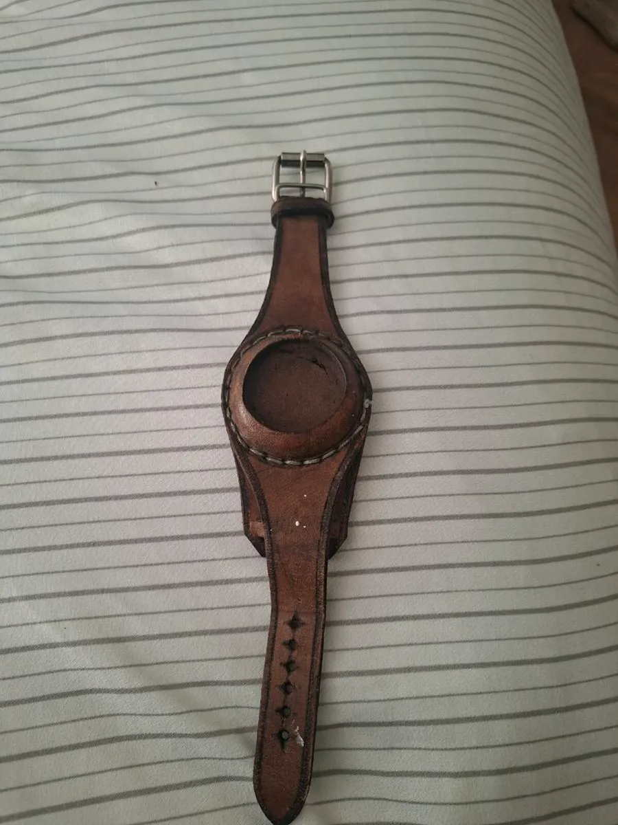 Omega pocket watch & ww2 pocket strap - Image 4