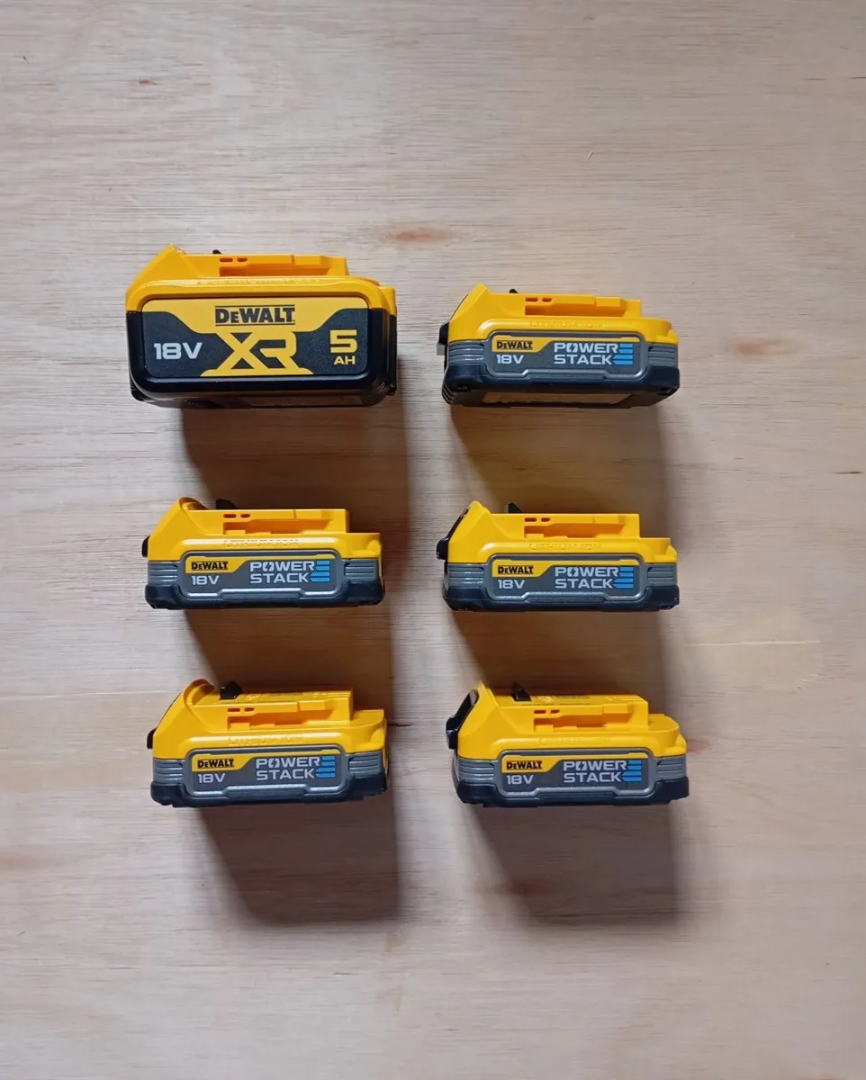 DeWalt Batteries (New) - Image 1