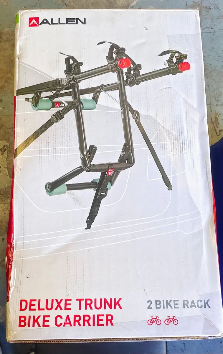 Allen Sports Deluxe 2-Bike Trunk Rack – Brand New - Image 1