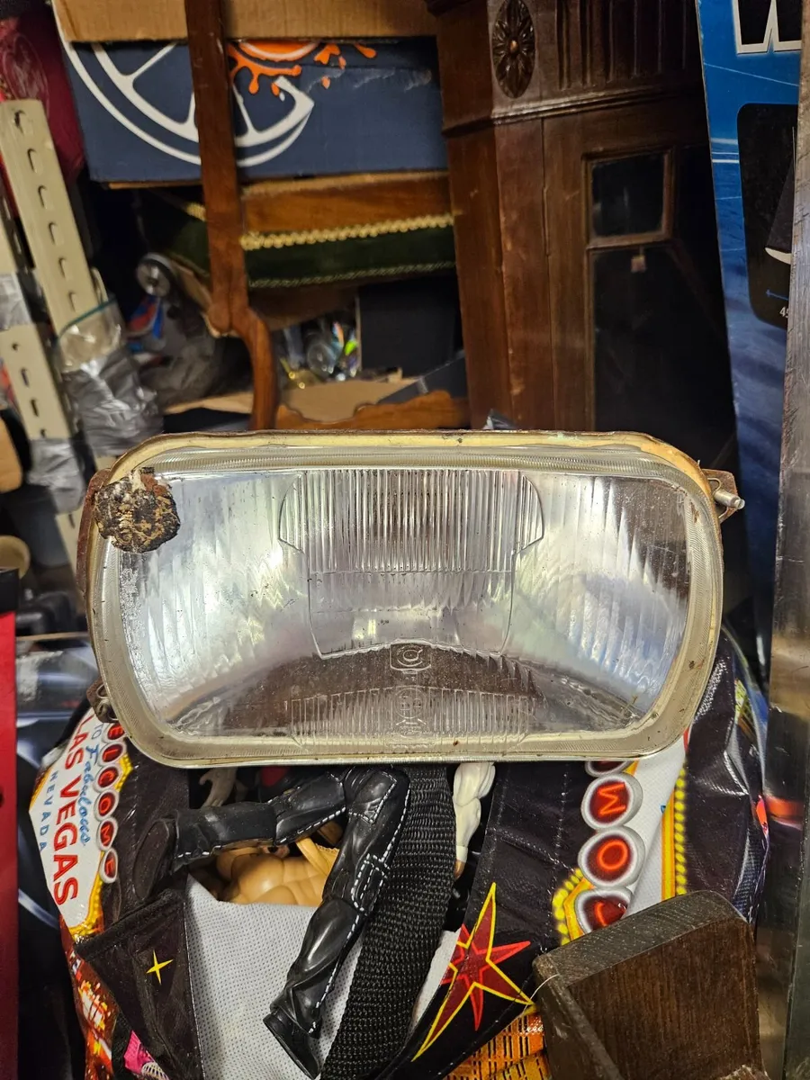 Vintage Retro Renault Car Headlight - Image 1