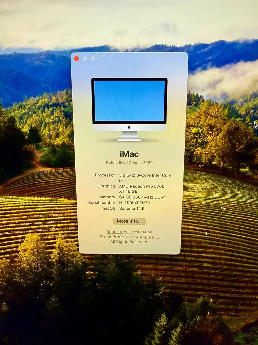 27” iMac 5K 2020 - Image 2