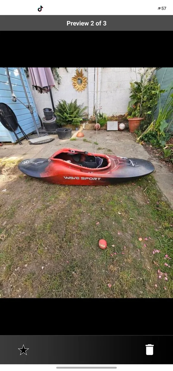 Wavesport fuse kayak - Image 1