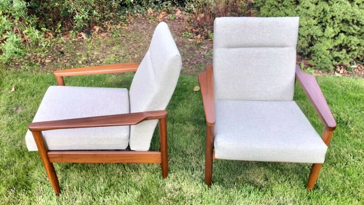 Mid Century Vintage Crannac Armchairsarmchair - Image 4