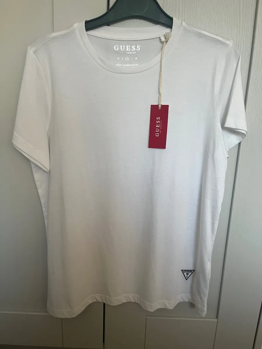 Guess White Teeshirt - Image 2