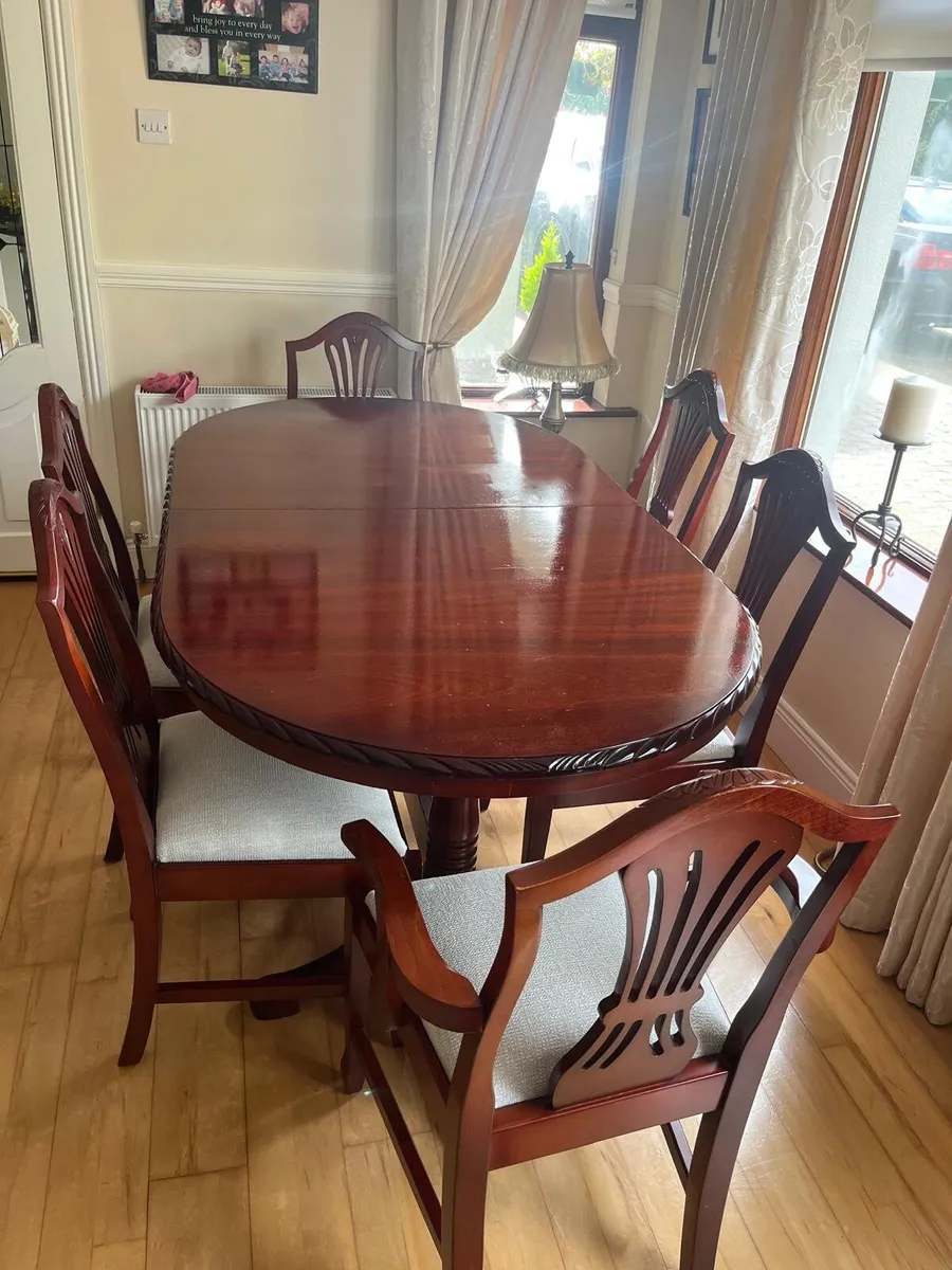 Table & 6 Chairs - Image 1