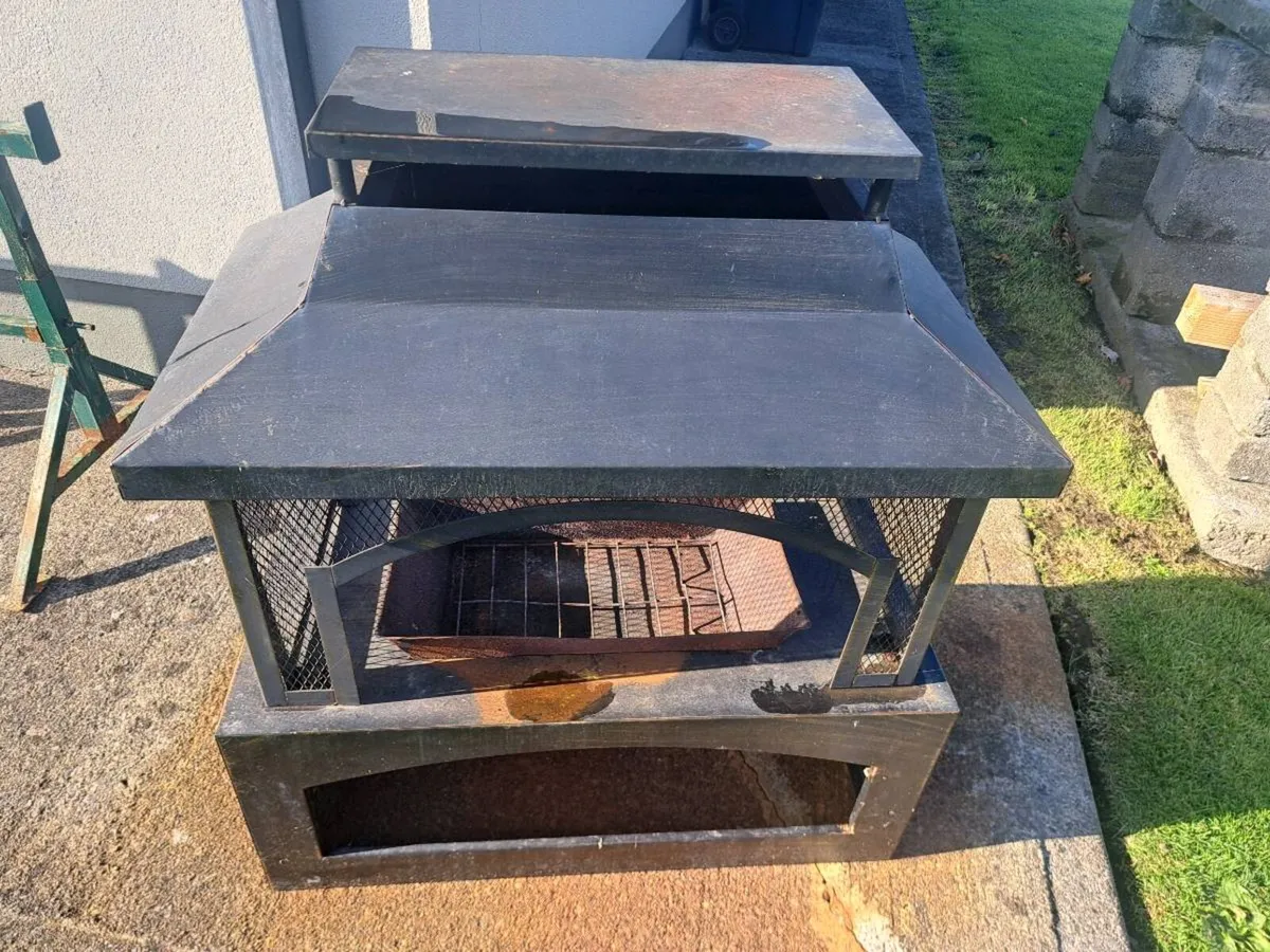 Open log burning Firepit - Image 1