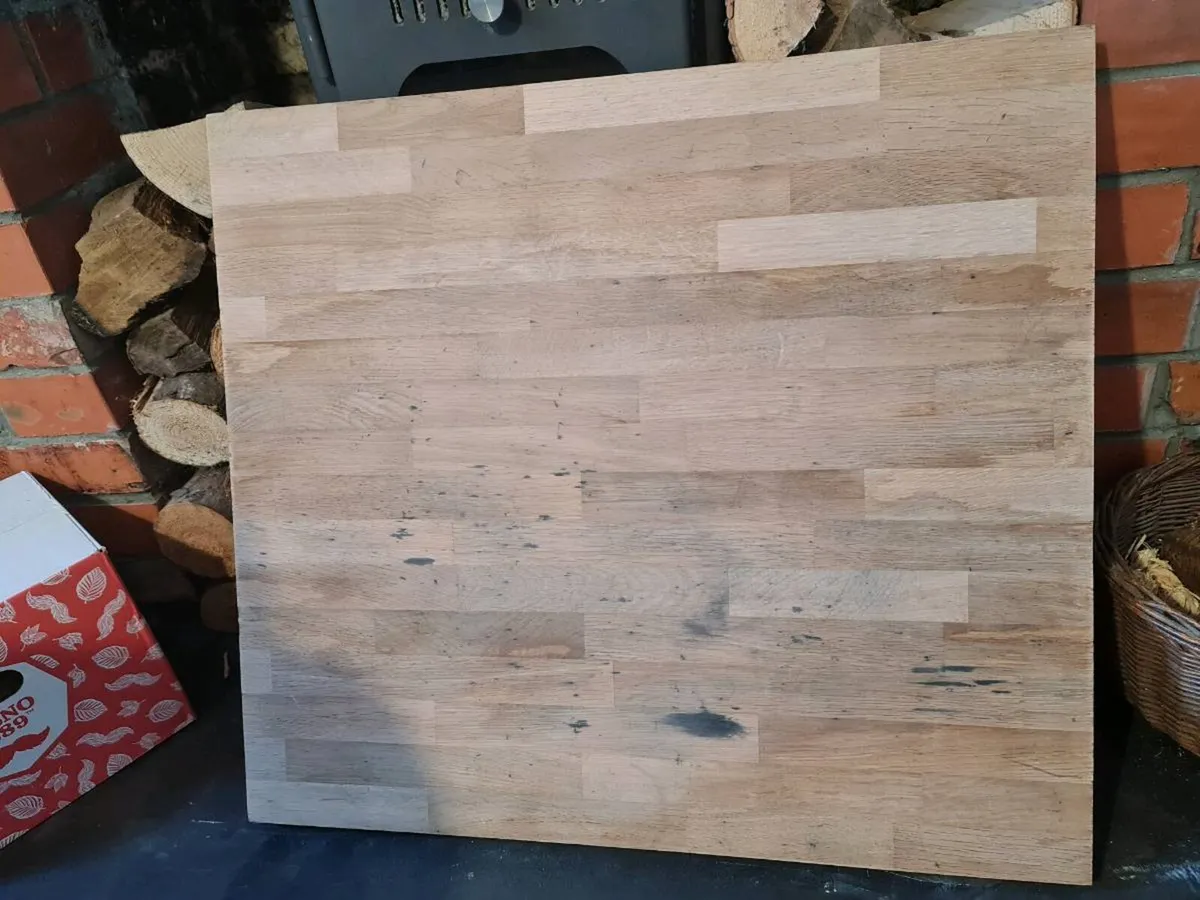 Solid Oak Worktop / Butcher Block – DIY Project - Image 3
