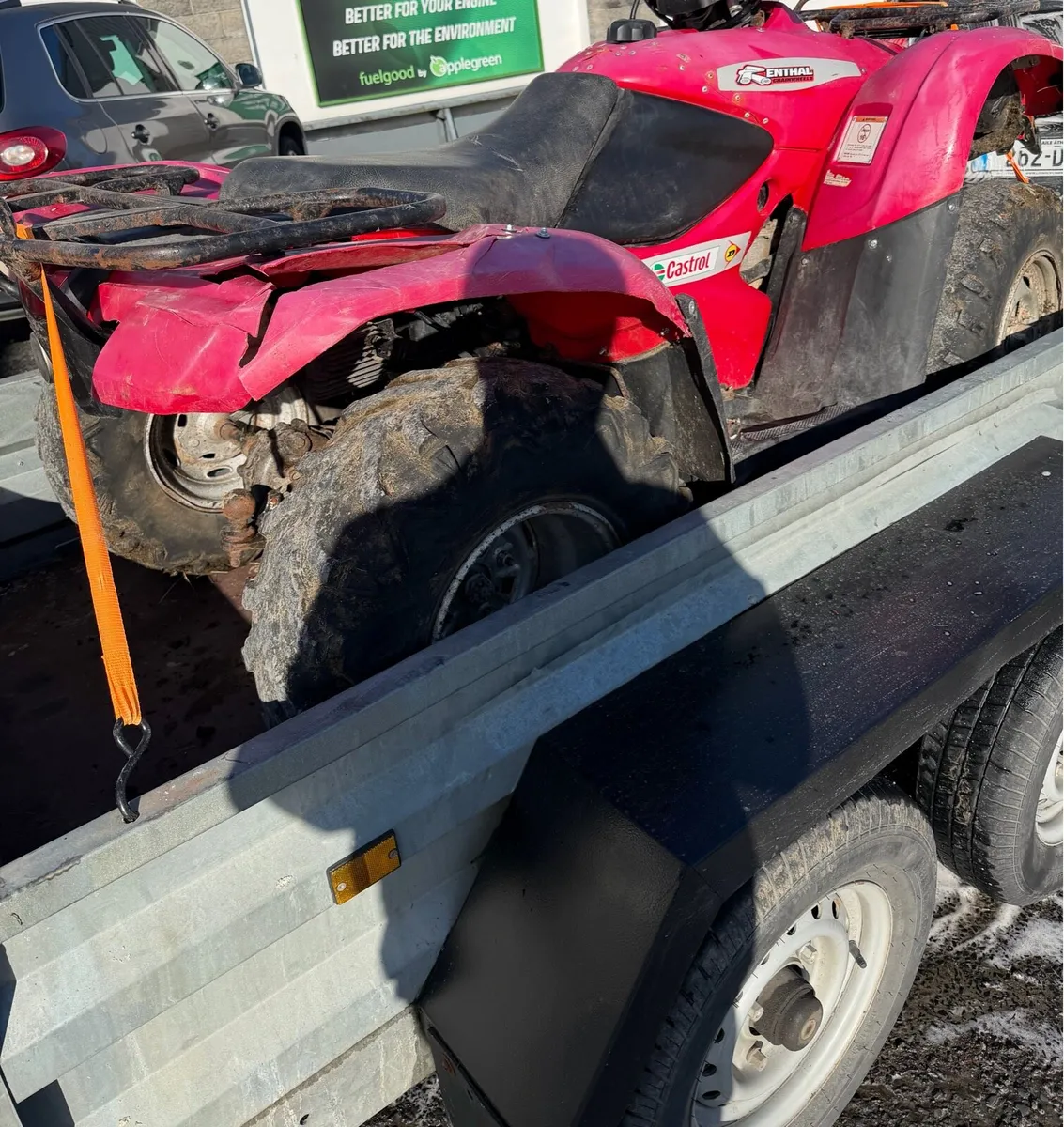 2008 Honda Trx 420 cc farm quad bike - Image 3
