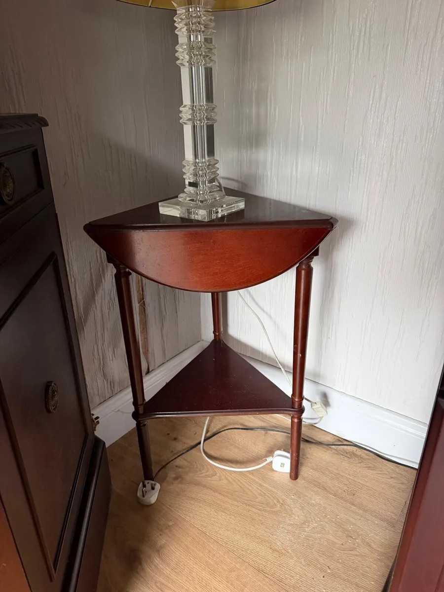 Mahogany Plant Stand - Image 2
