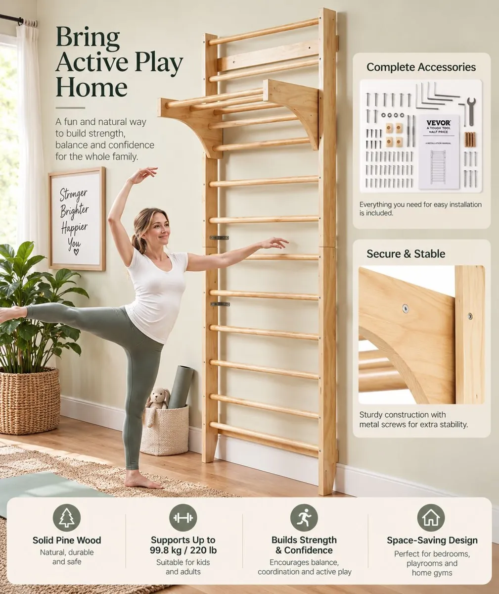 Swedish ladder Wooden - Image 3