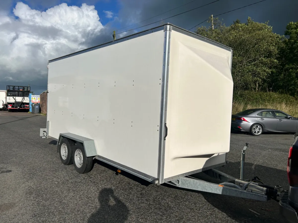 2025 blue line 16ft box trailer with ramp - Image 2