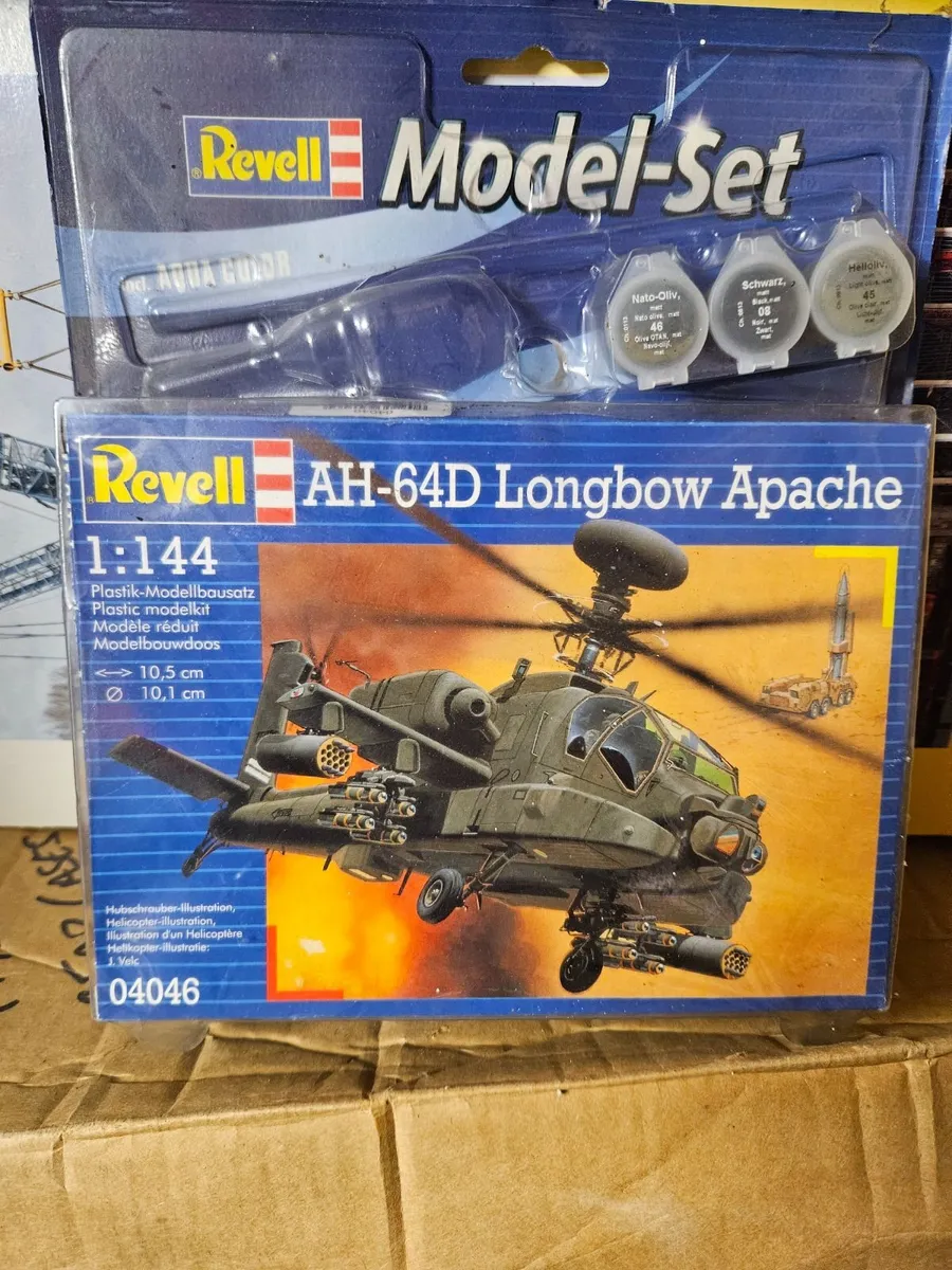 Airfix Revell Apache Attack Helicopter - Image 1