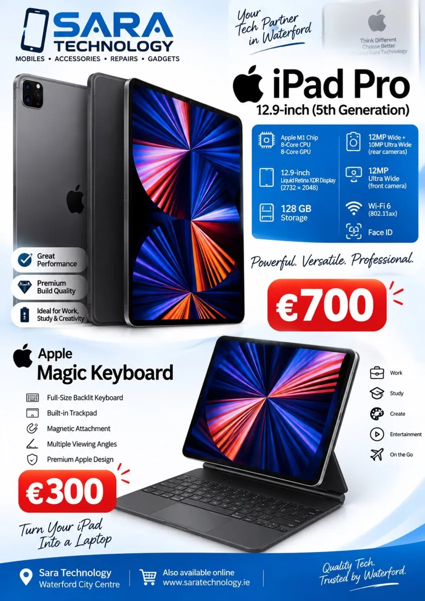 iPad Pro 13” 5Th Gen - Image 1