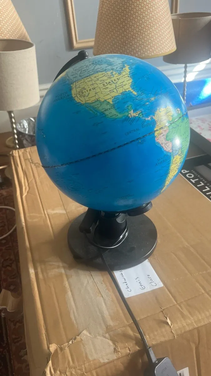 Lamp Light up globe of the world - Image 2