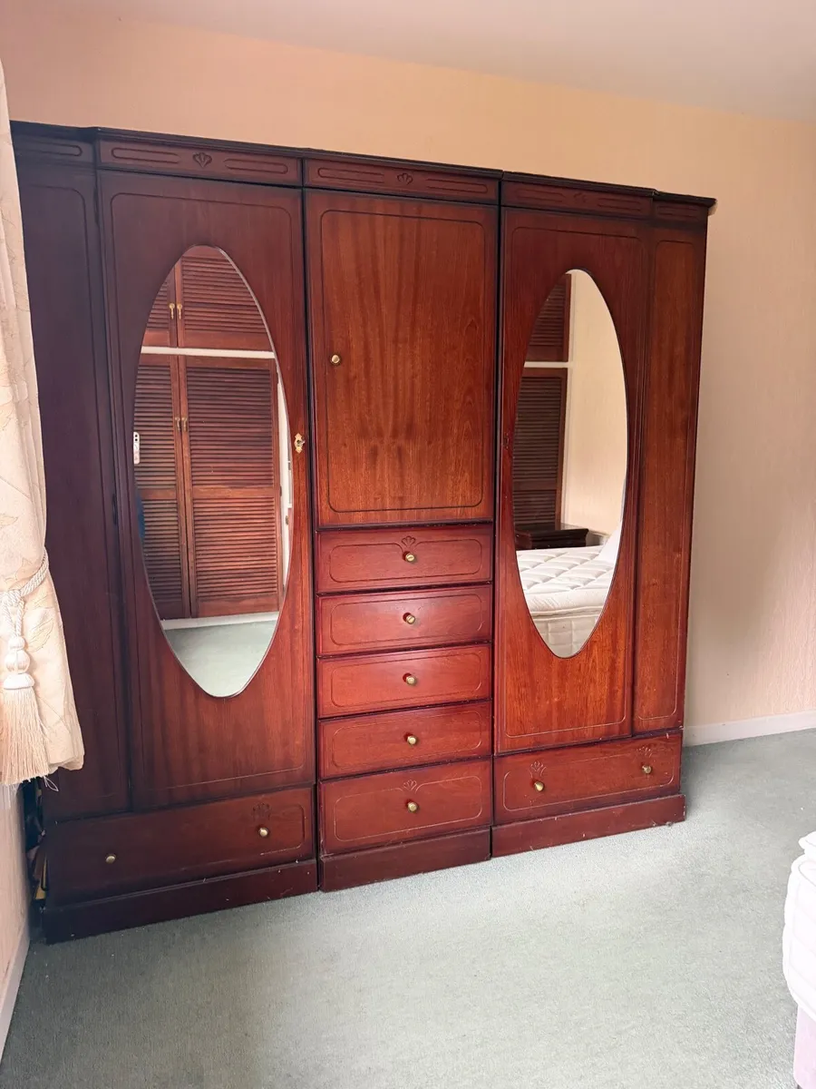 Mahogany Wardrobe - Image 1