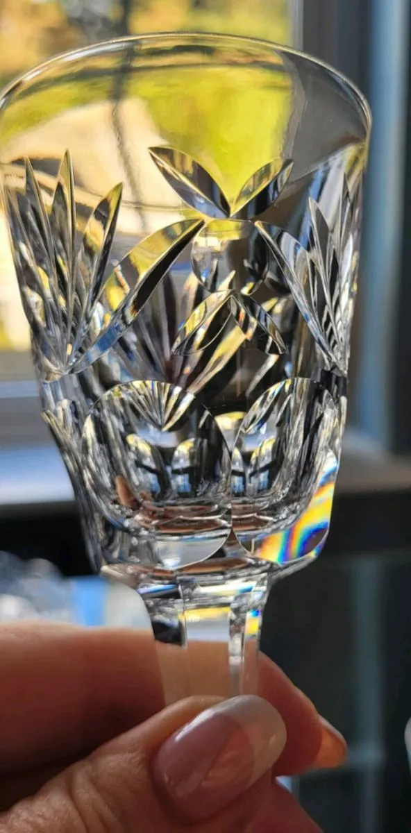 Waterford Crystal Ashling Claret Glasses x 6 - Image 3