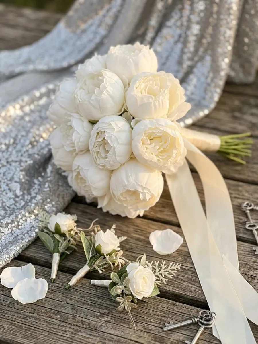 Bridal flower bouquet - Image 2