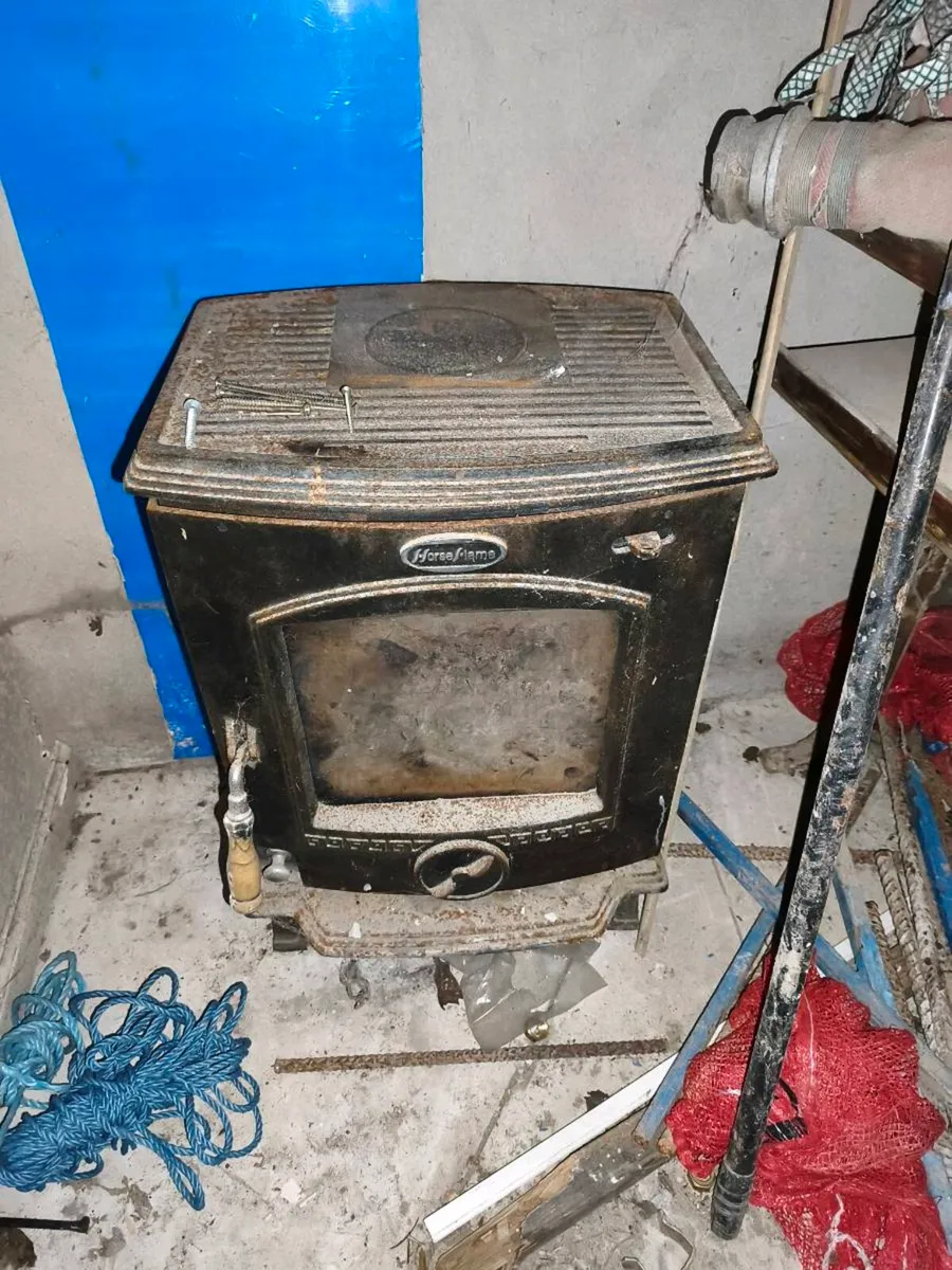 Wood burning stove, Horse fire brand - Image 1