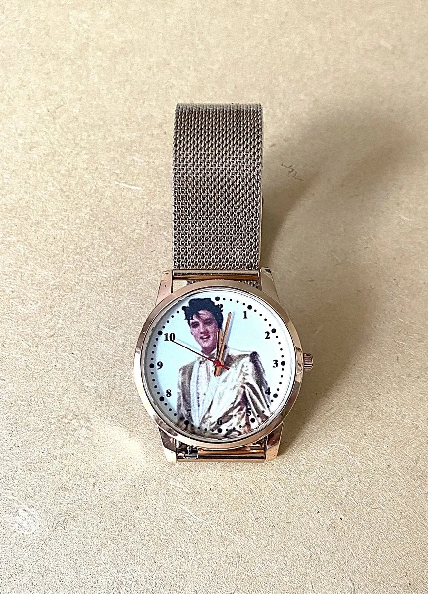 Elvis Rose Gold, 38mm dial. item is new - Image 1