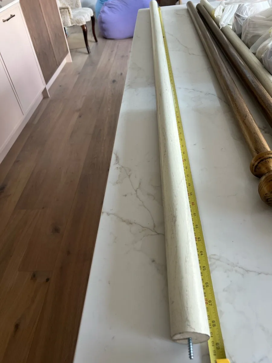 Curtain poles x4 or individually - Image 2