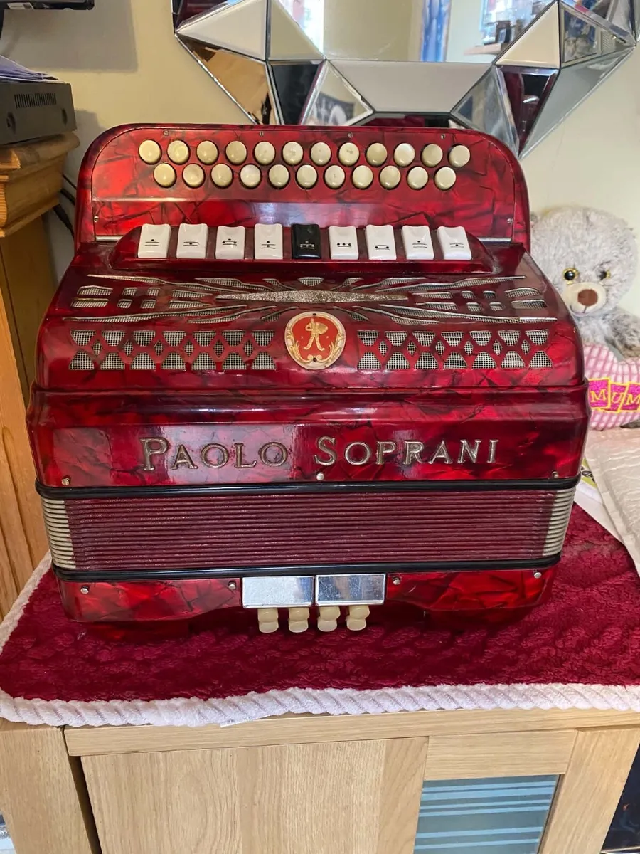 Paolo soprani button accordion - Image 2