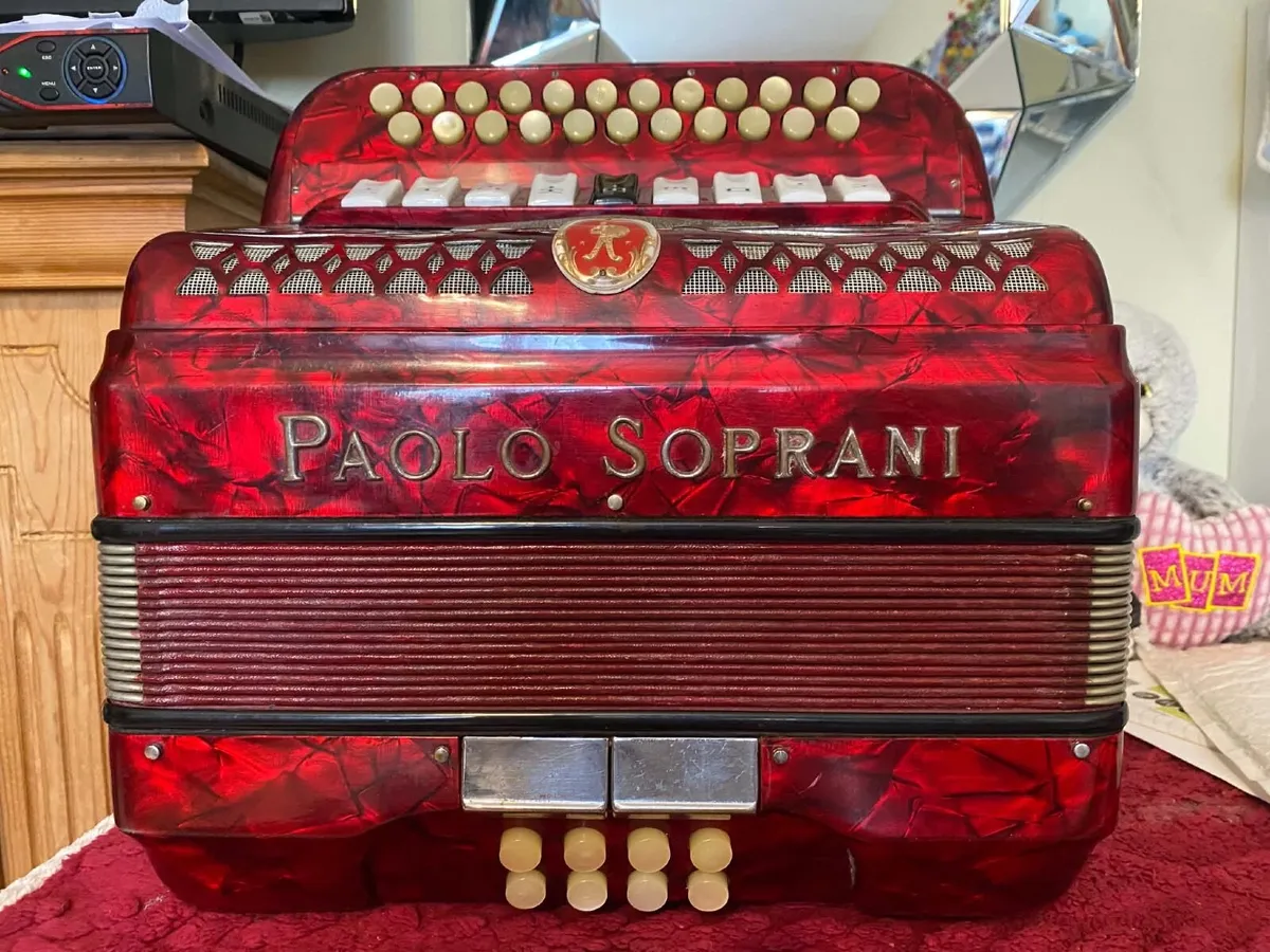 Paolo soprani button accordion - Image 3