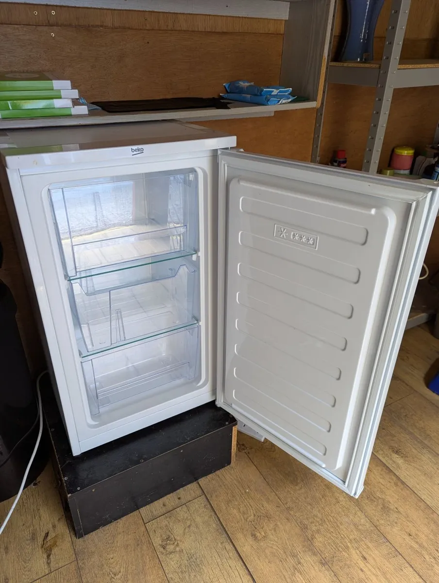 Beko Undercounter Upright Freezer – White - Image 1