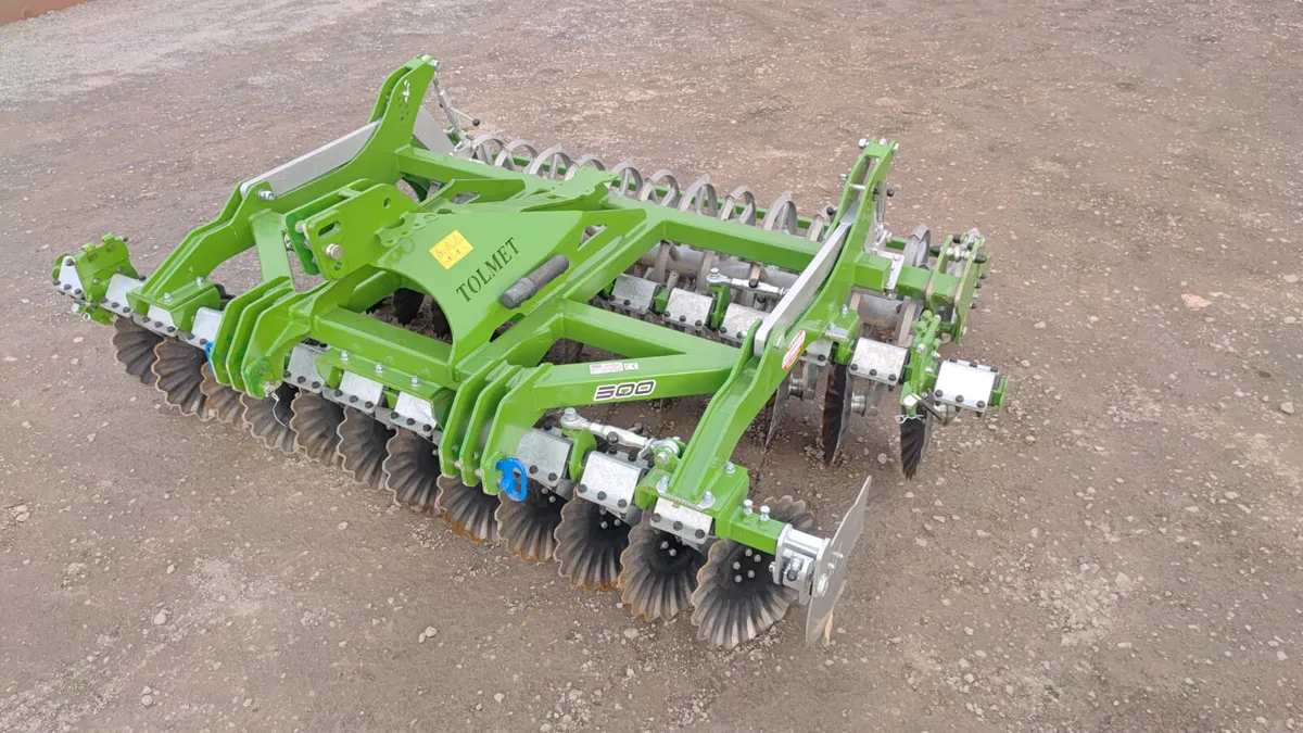 Tolmet disc harrows TAMS APPROVED - Image 2