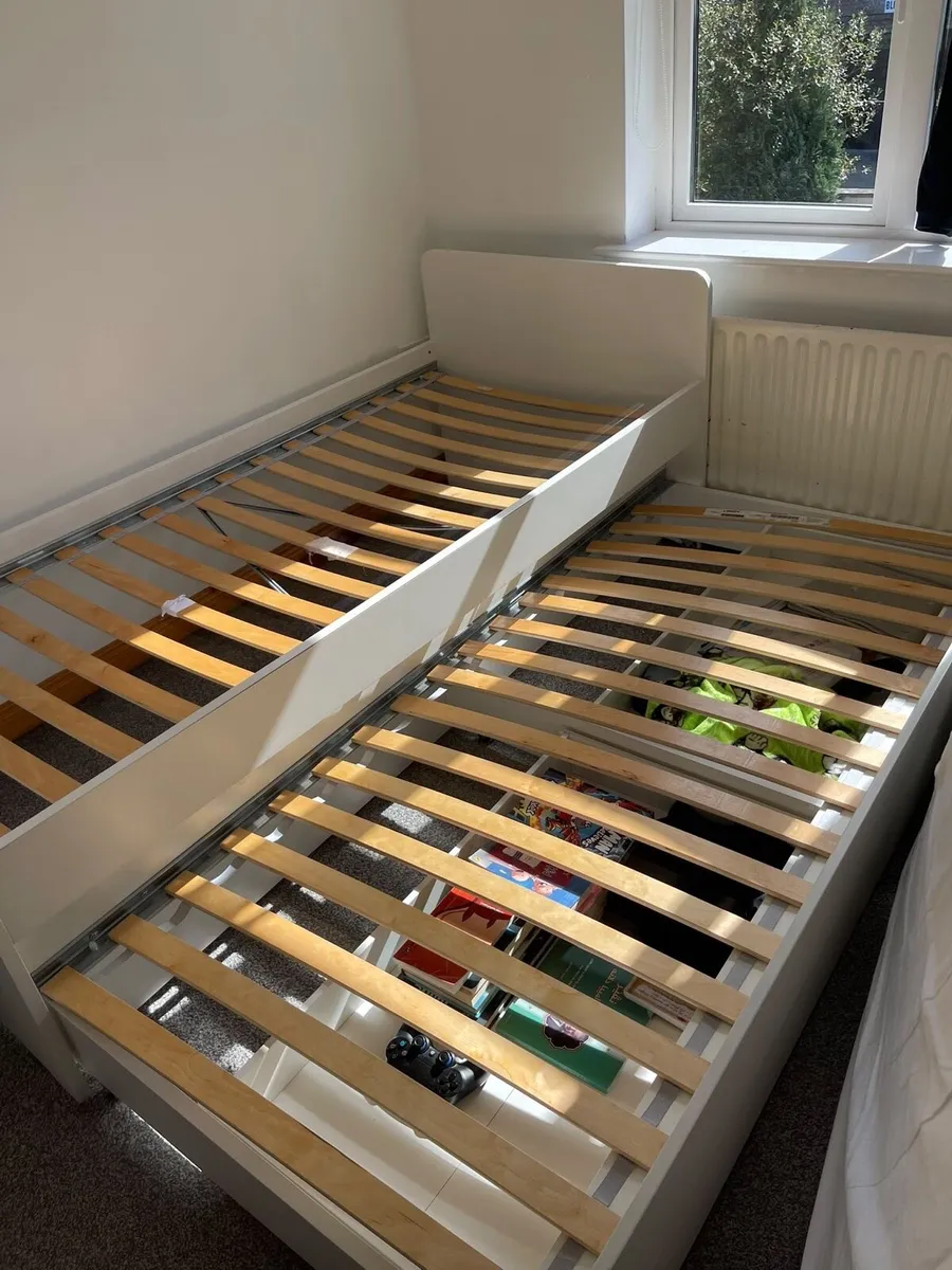 Bed frame with underbed and storage - Image 3