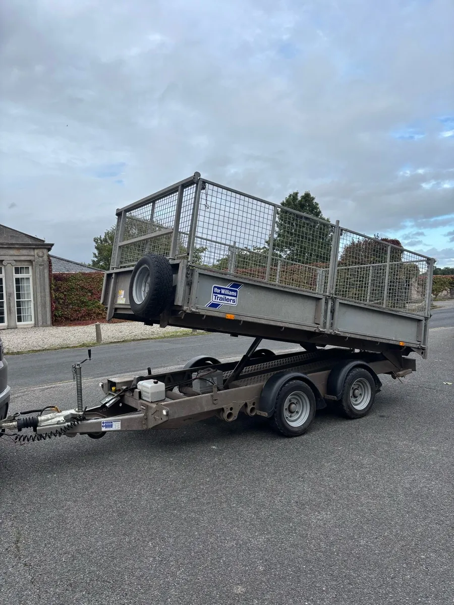2021 Ifor Williams 12x6 Electric Tipper High Mesh - Image 1