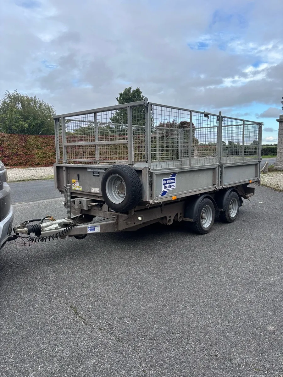 2021 Ifor Williams 12x6 Electric Tipper High Mesh - Image 4