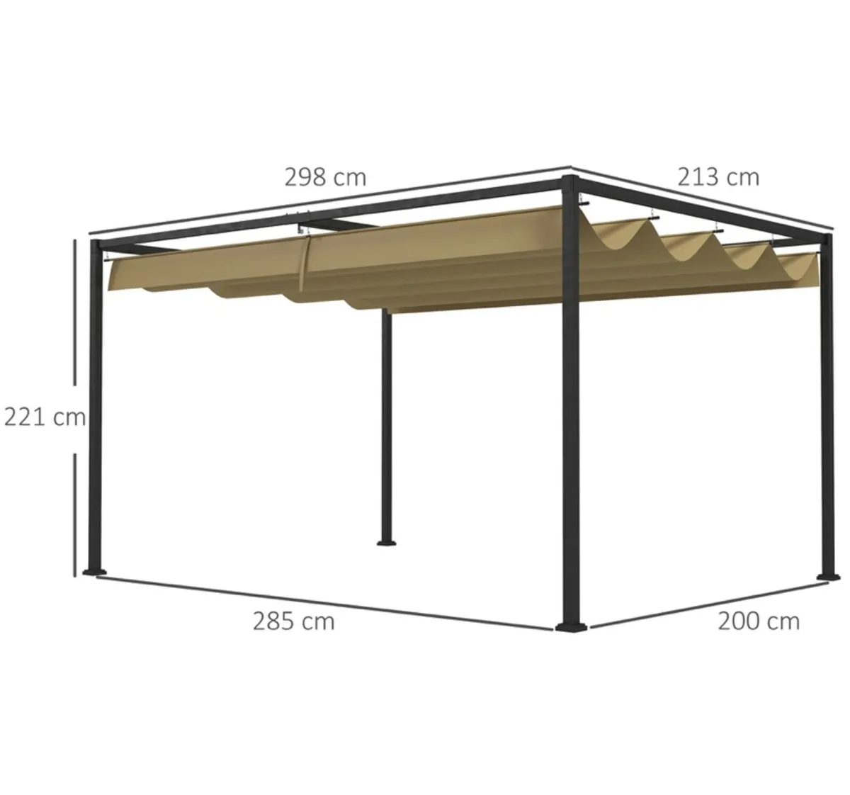 Metal gazebo - Image 2