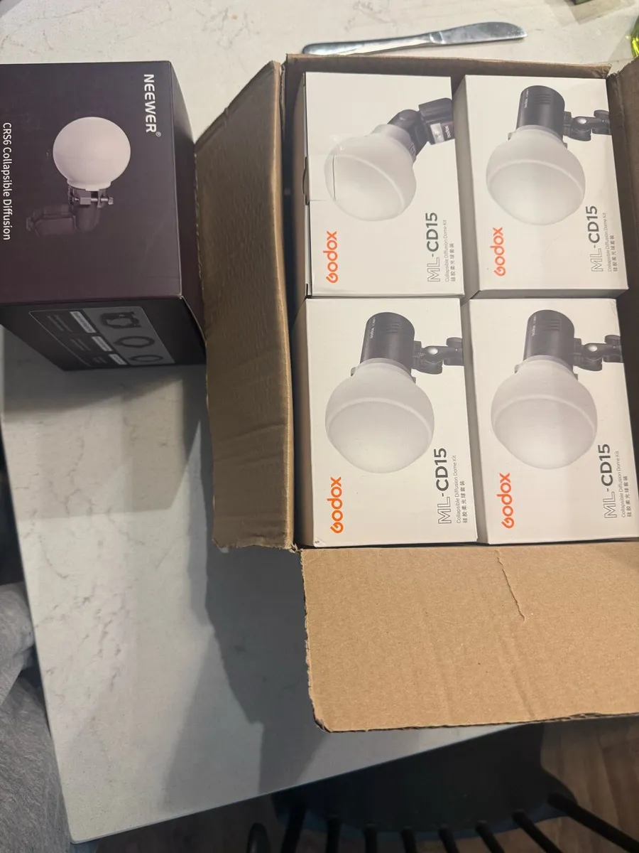 Godox cd15 diffusion dome photography camera light