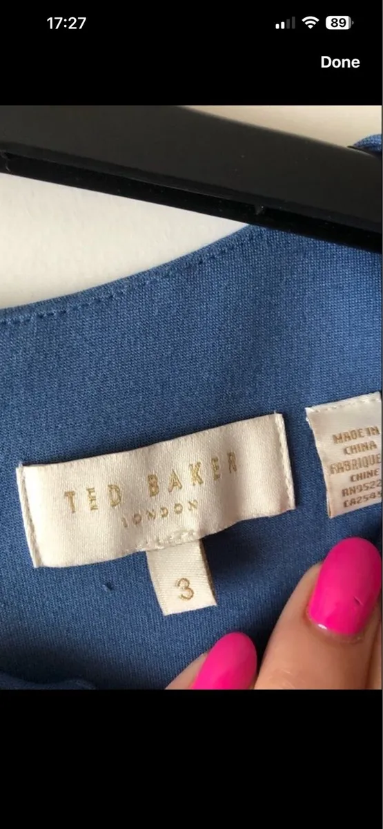 Ladies stunning Ted baker top size 3 €15 - Image 3