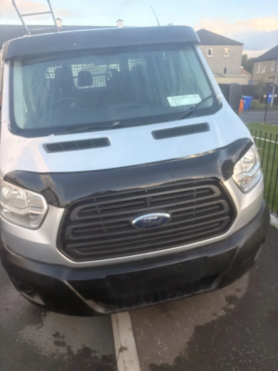 2016 ford transit crewcab tipper - Image 2